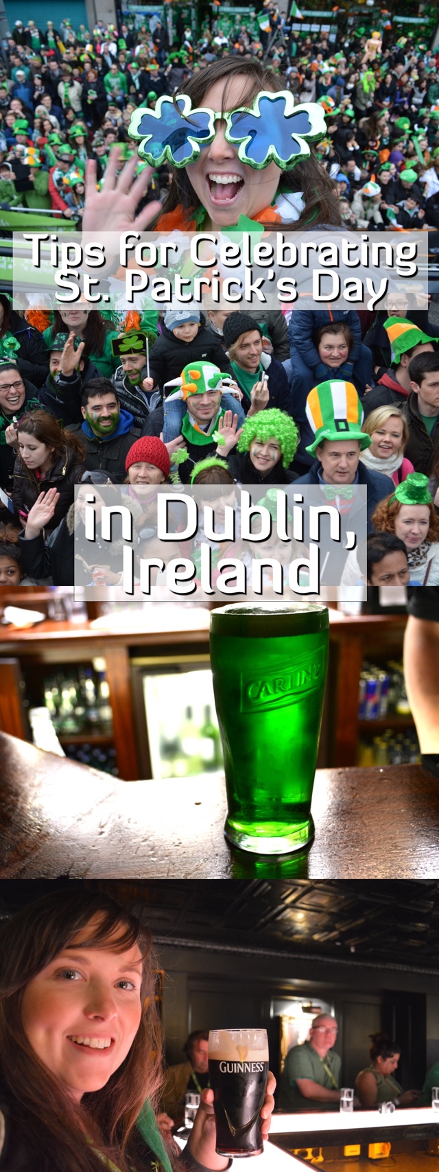 tips for celebrating st patricks day in dublin, ireland pin