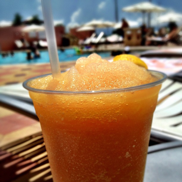 The Arnie Palmer drink at the Renaissance Vinoy Resort