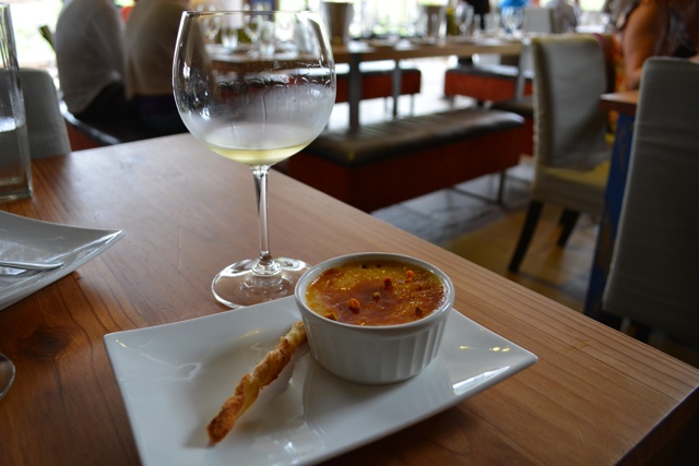 creme brulee and chardonnay - tasting creation wines in south africa