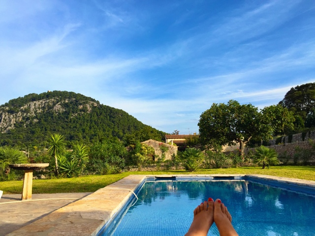 the view from luxury Villa La Rafal Gran - Staying in a Luxury Villa with Travelopo in Mallorca, Spain