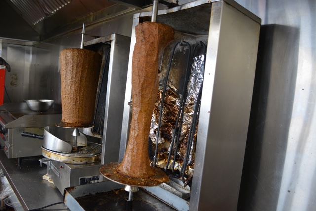 donair meat grilled on a spit - What is the Halifax donair?