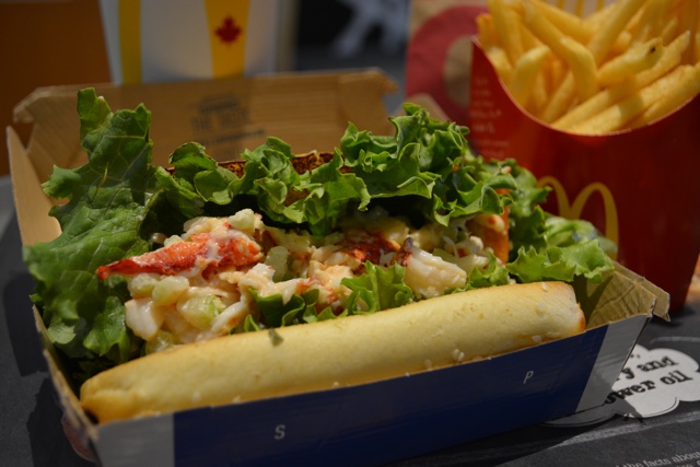 McDonald's McLobster roll and fries - What is the McDonald's McLobster?