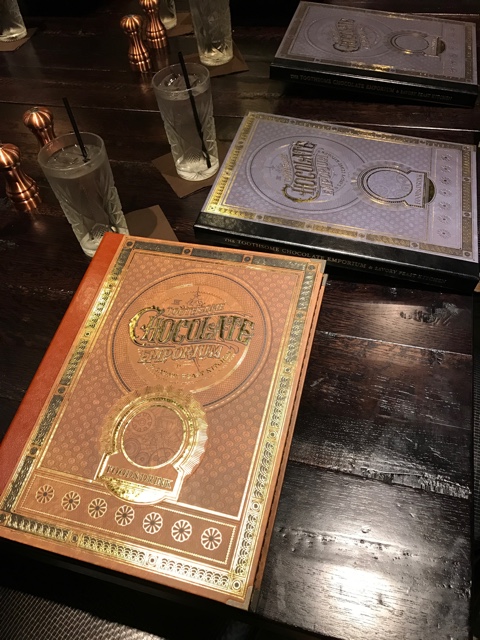 the menus were the size of books - A Review of The Toothsome Chocolate Emporium at Universal Orlando