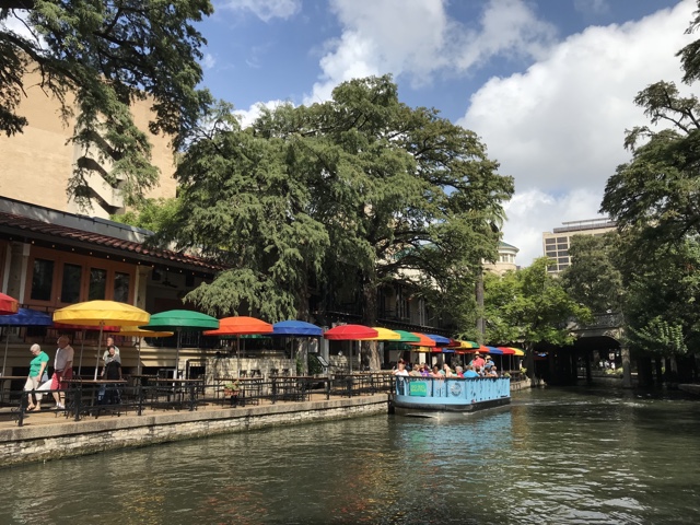 san antonio attractions the case rio restaurant rainbow umbrellas on the riverwalk - best things to do in san antonio today