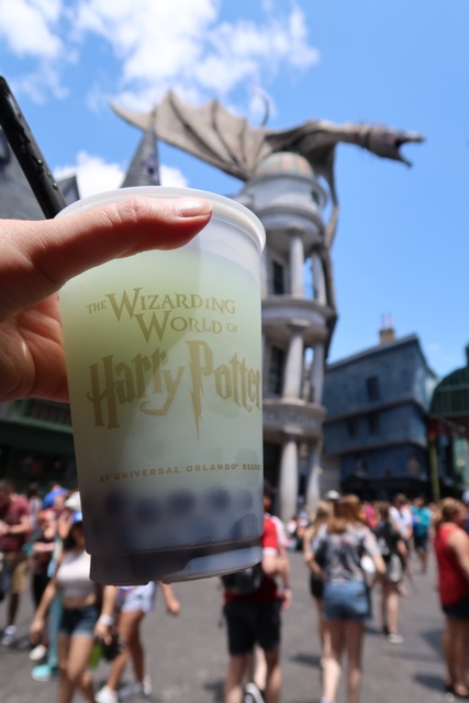 Fishy Green Ale at Universal Studios Orlando Wizarding World of Harry Potter