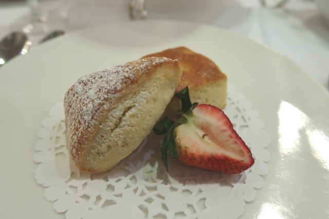 classic cream plain scone and chamomile lemon turmeric Scone