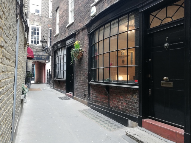 goodwins court london inspiration for knockturn alley in Harry potter