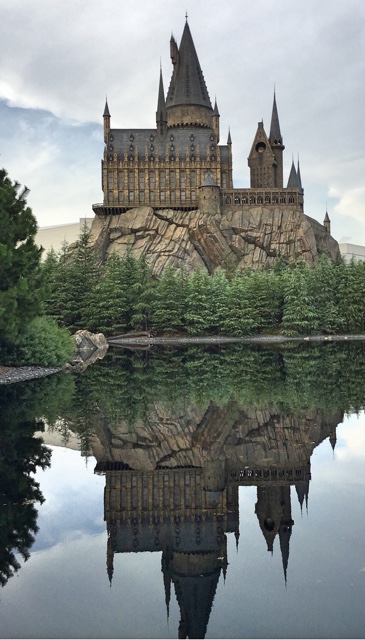 Hogwarts Black Lake Harry Potter Universal Studios Osaka Japan