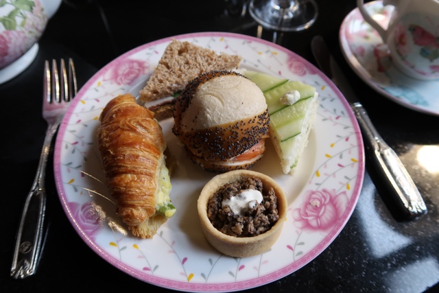 high tea toronto finger sandwiches at the fairmont royal york