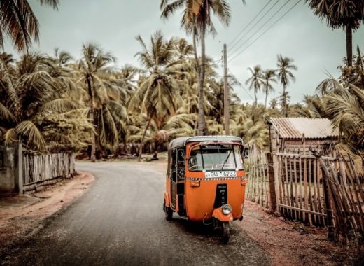 ride a tuktuk in colombo sri lanka