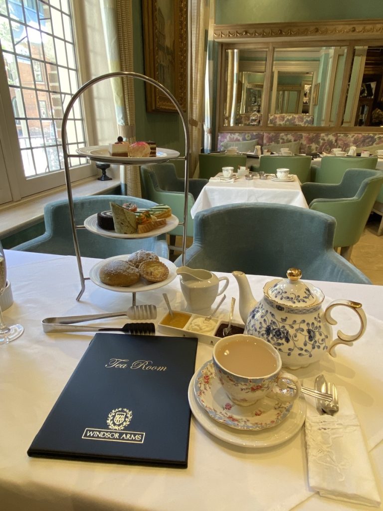 afternoon tea for one at the windsor arms hotel in toronto